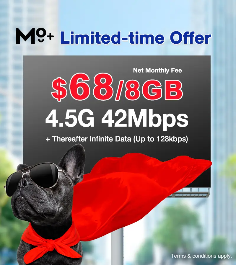 MO+ limited time offer