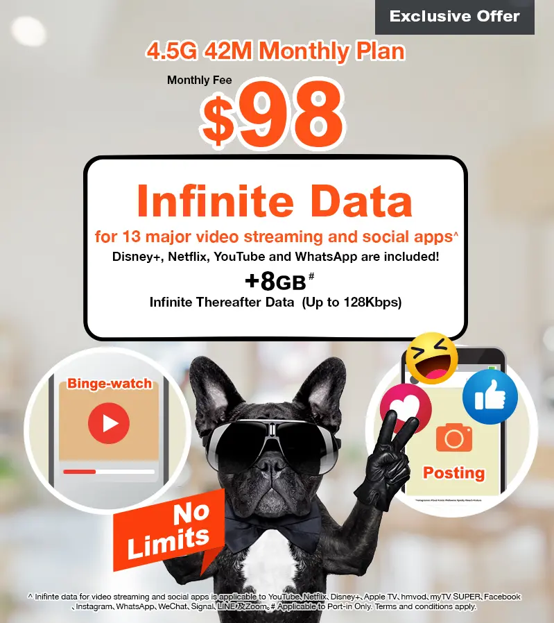 4.5G 42M Monthly Plan